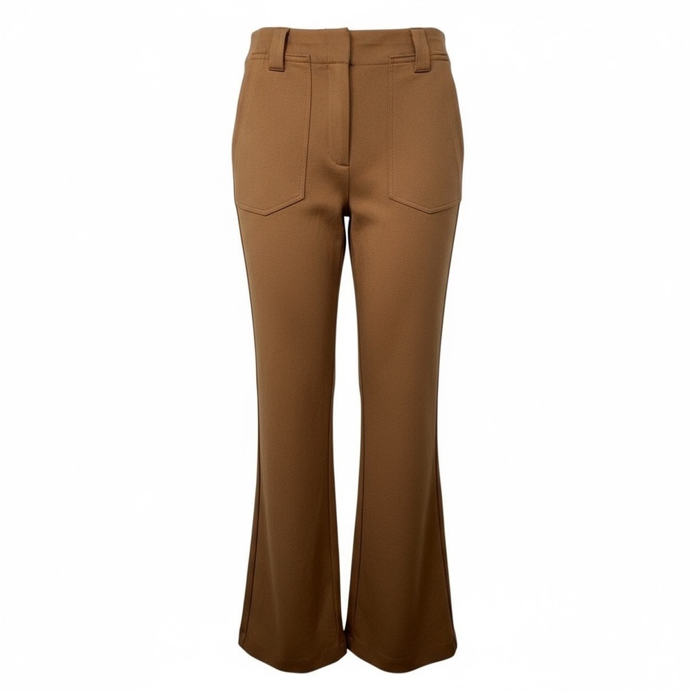 MASON & BELLE 10/30 Caramel color Flare Trousers NWOT